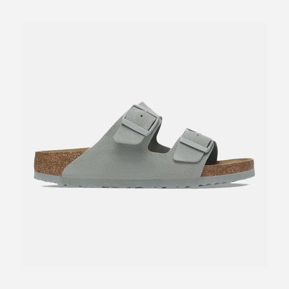 Arizona Suede Leather - Pure Sage