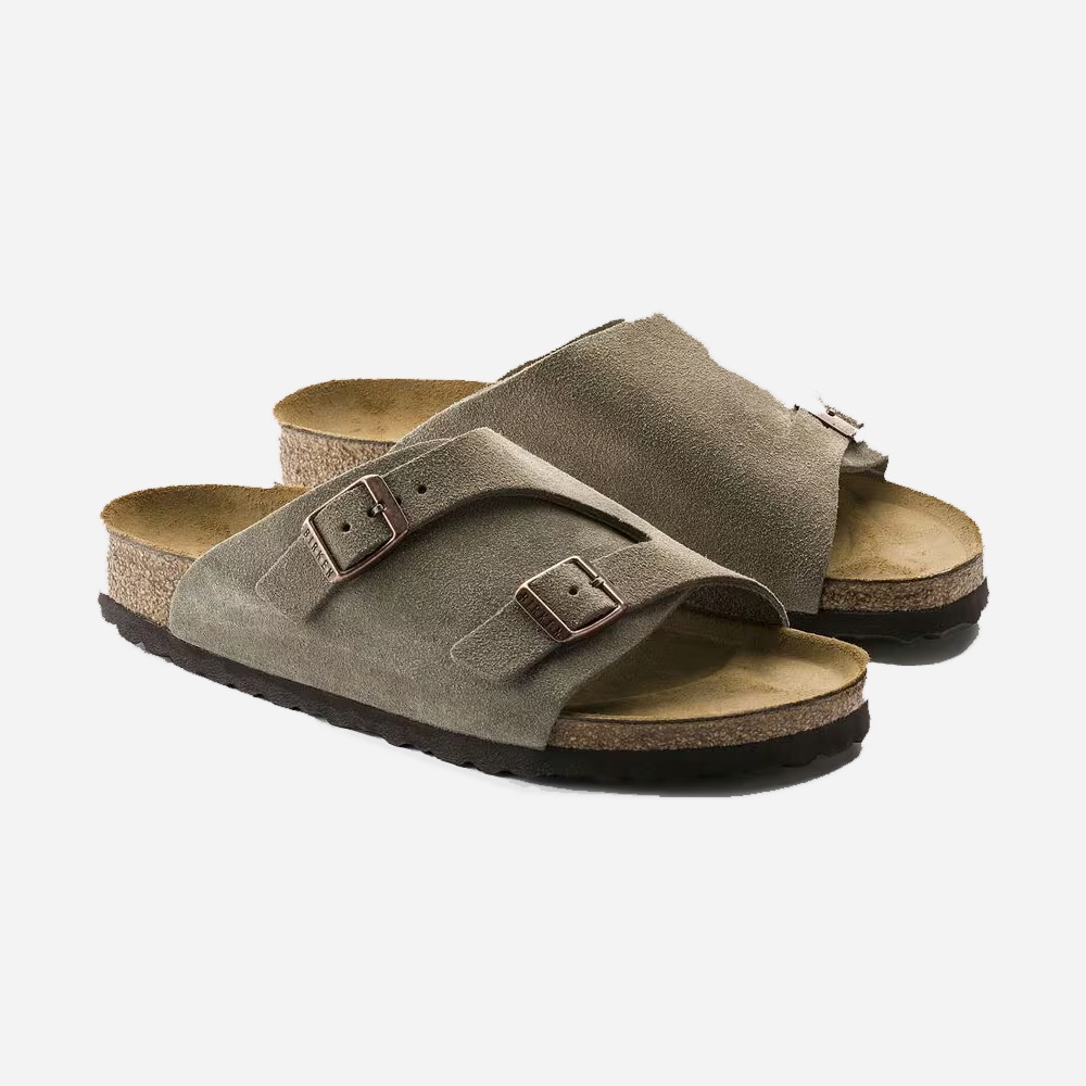 Zürich Suede Leather - Taupe