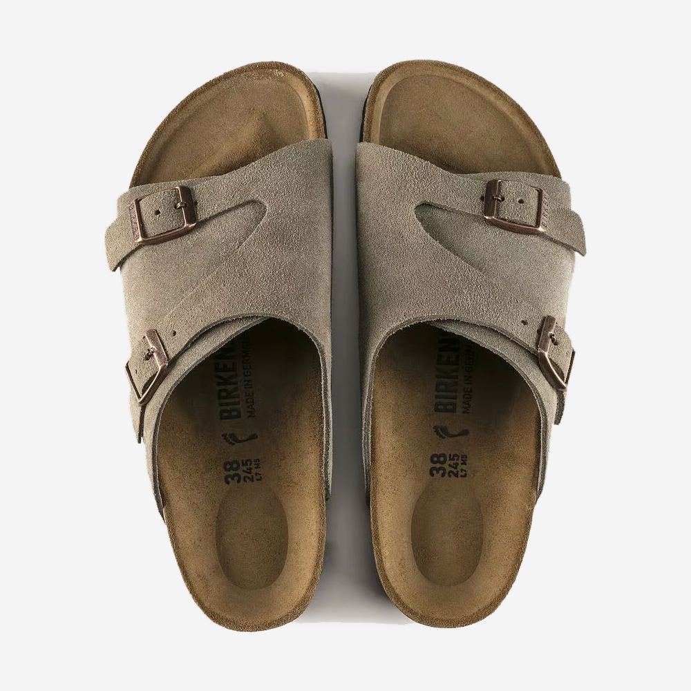 Zürich Suede Leather - Taupe