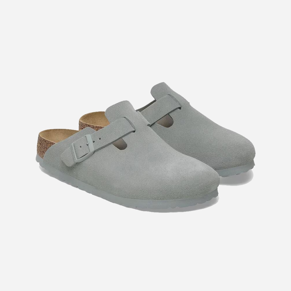 Boston Suede Leather - Pure Sage