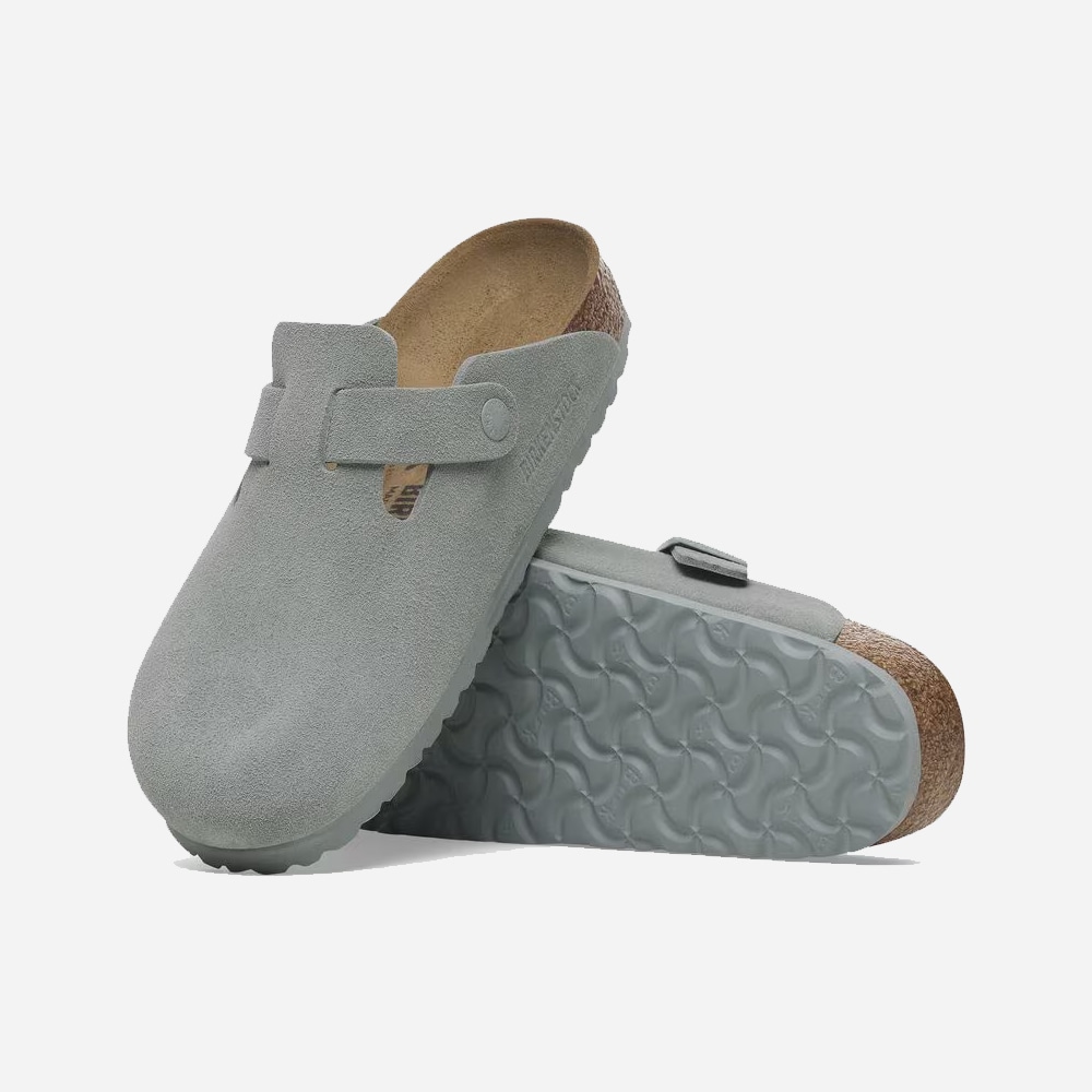 Boston Suede Leather - Pure Sage