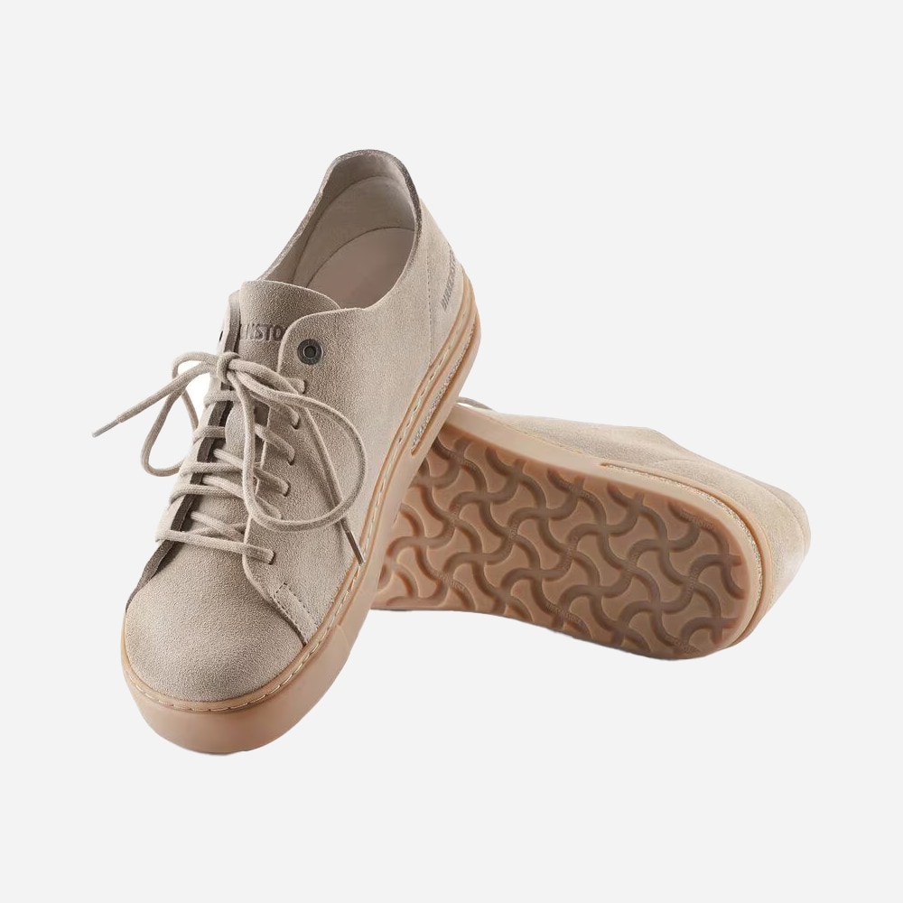 Bend Low Decon Nubuck Leather Nubuck - Gray Taupe