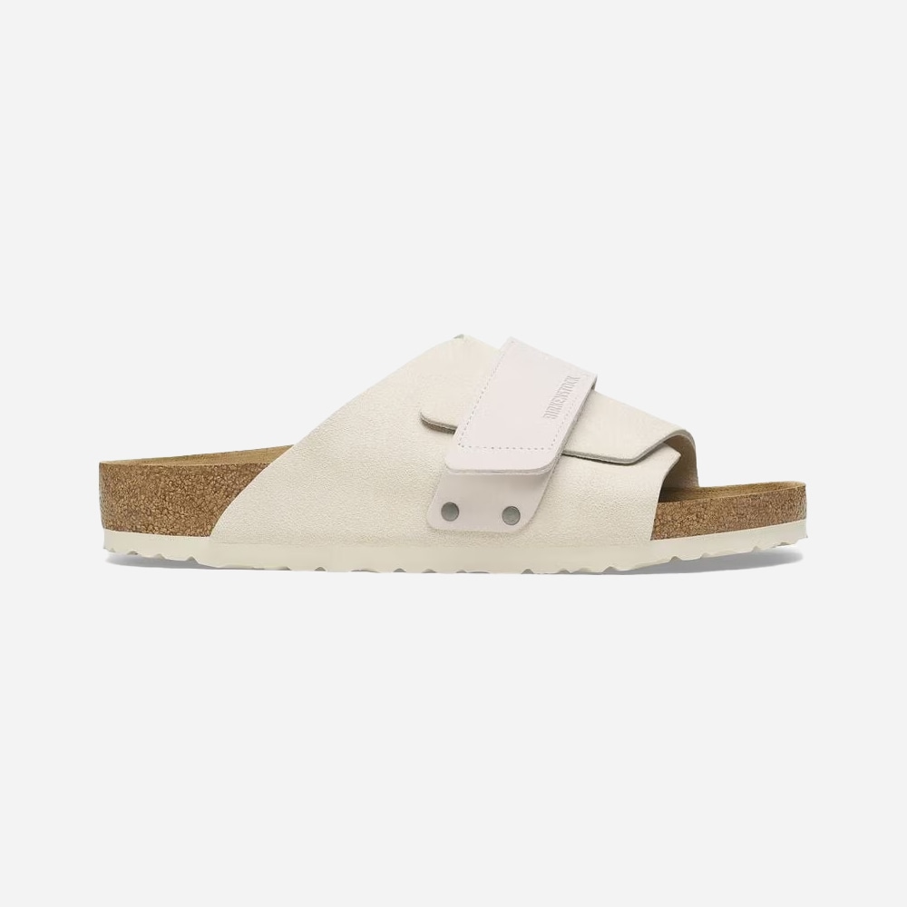Kyoto Nubuck Leather/Suede - Antique White