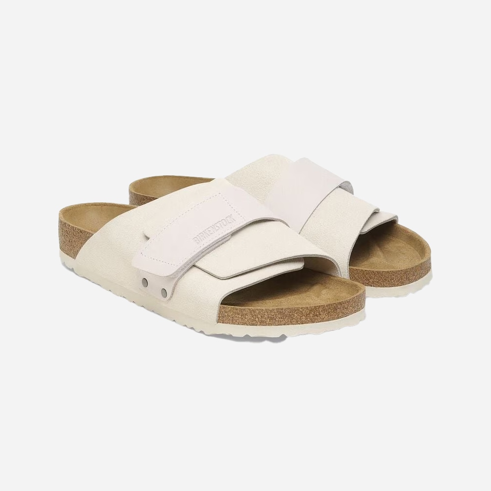 Kyoto Nubuck Leather/Suede - Antique White