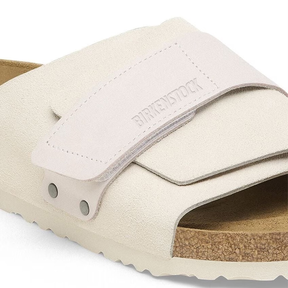 Kyoto Nubuck Leather/Suede - Antique White