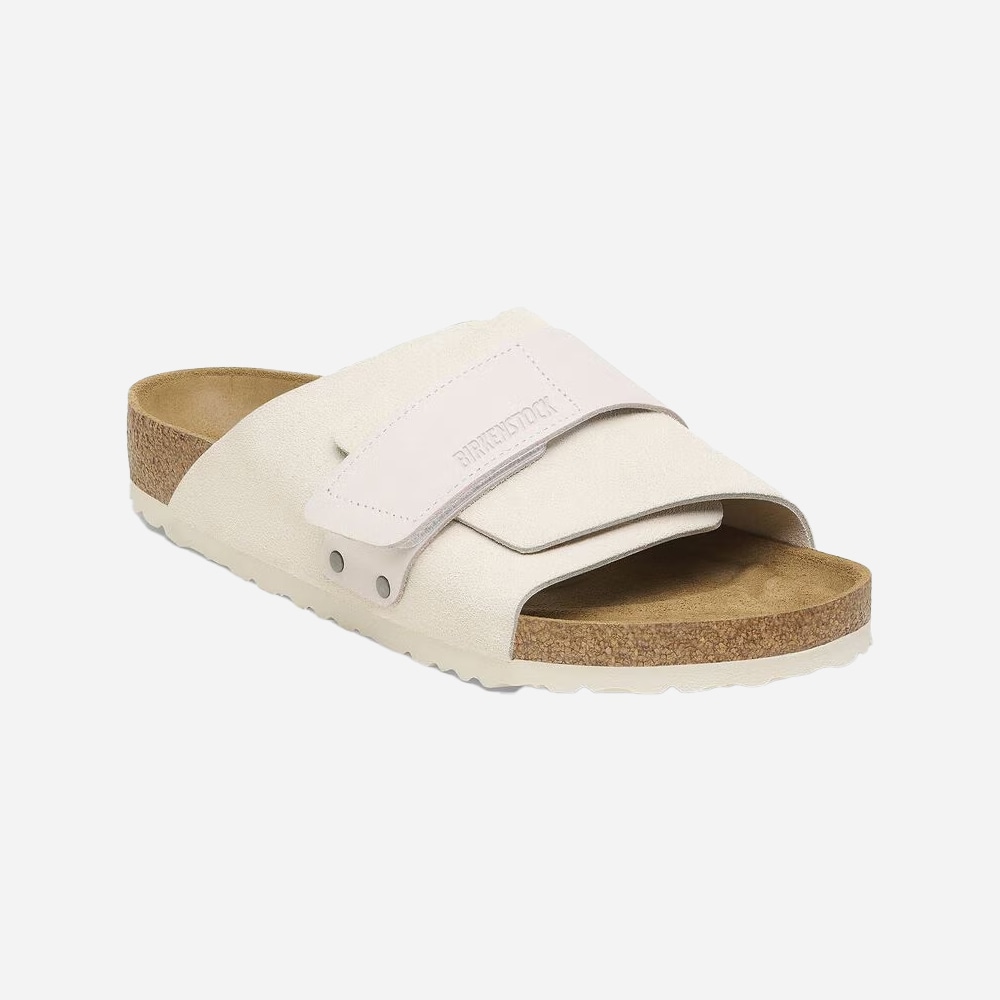 Kyoto Nubuck Leather/Suede - Antique White