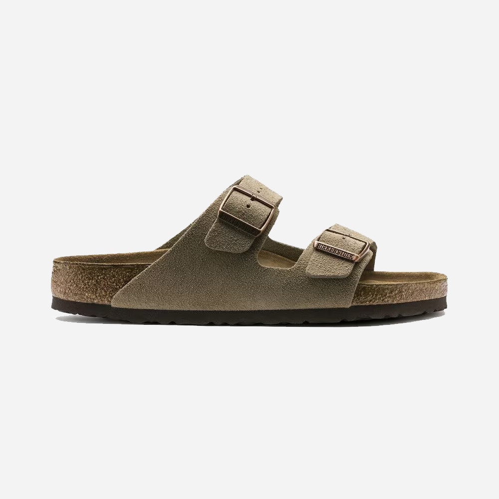 Arizona Soft Footbed Suede Leather -  Taupe
