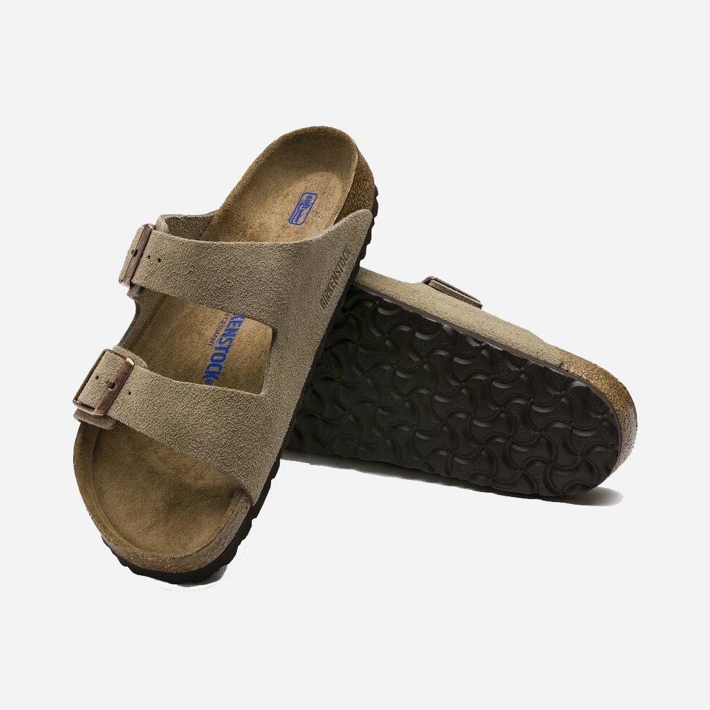 Arizona Soft Footbed Suede Leather -  Taupe