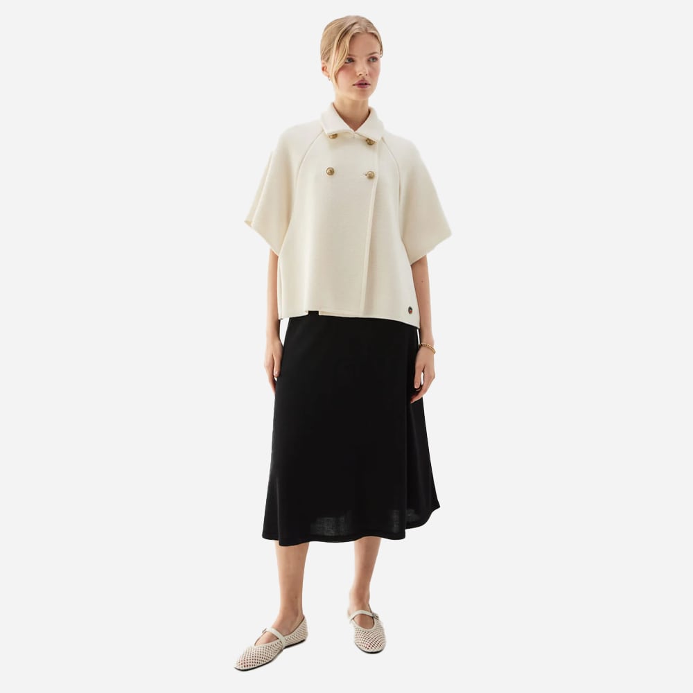 Gertrude Cape - Ecru
