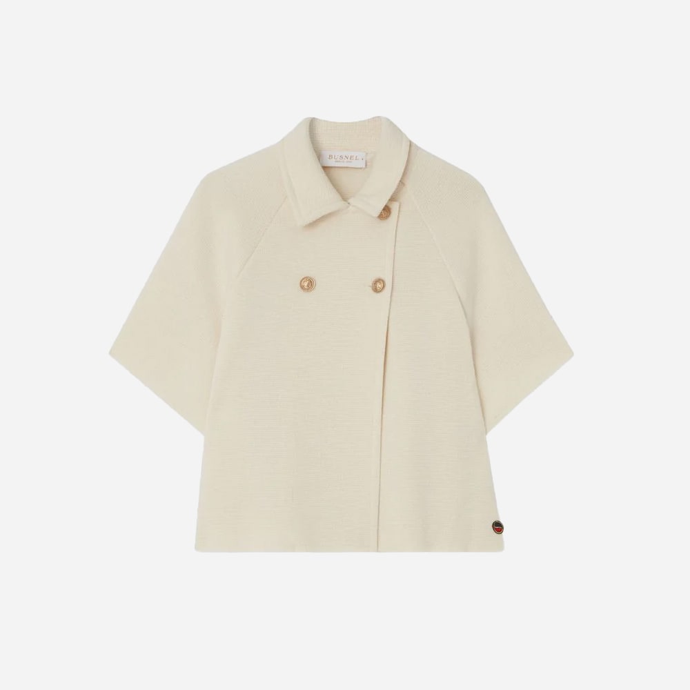 Gertrude Cape - Ecru