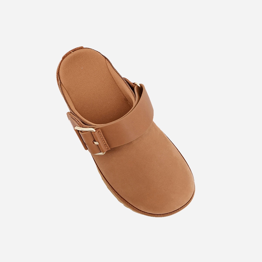 Women`S Goldenstar Villa Clog - Chestnut