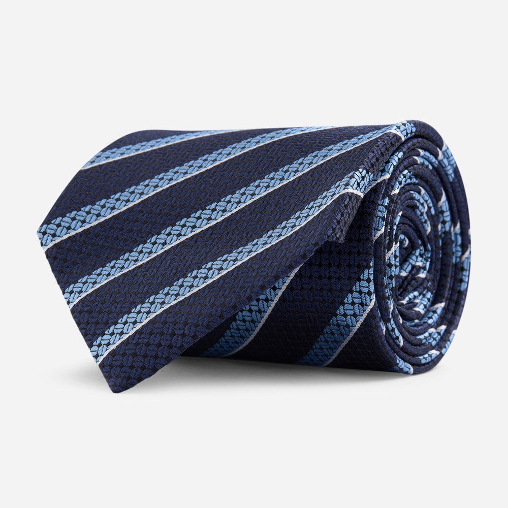 Tie - Nvy Strp