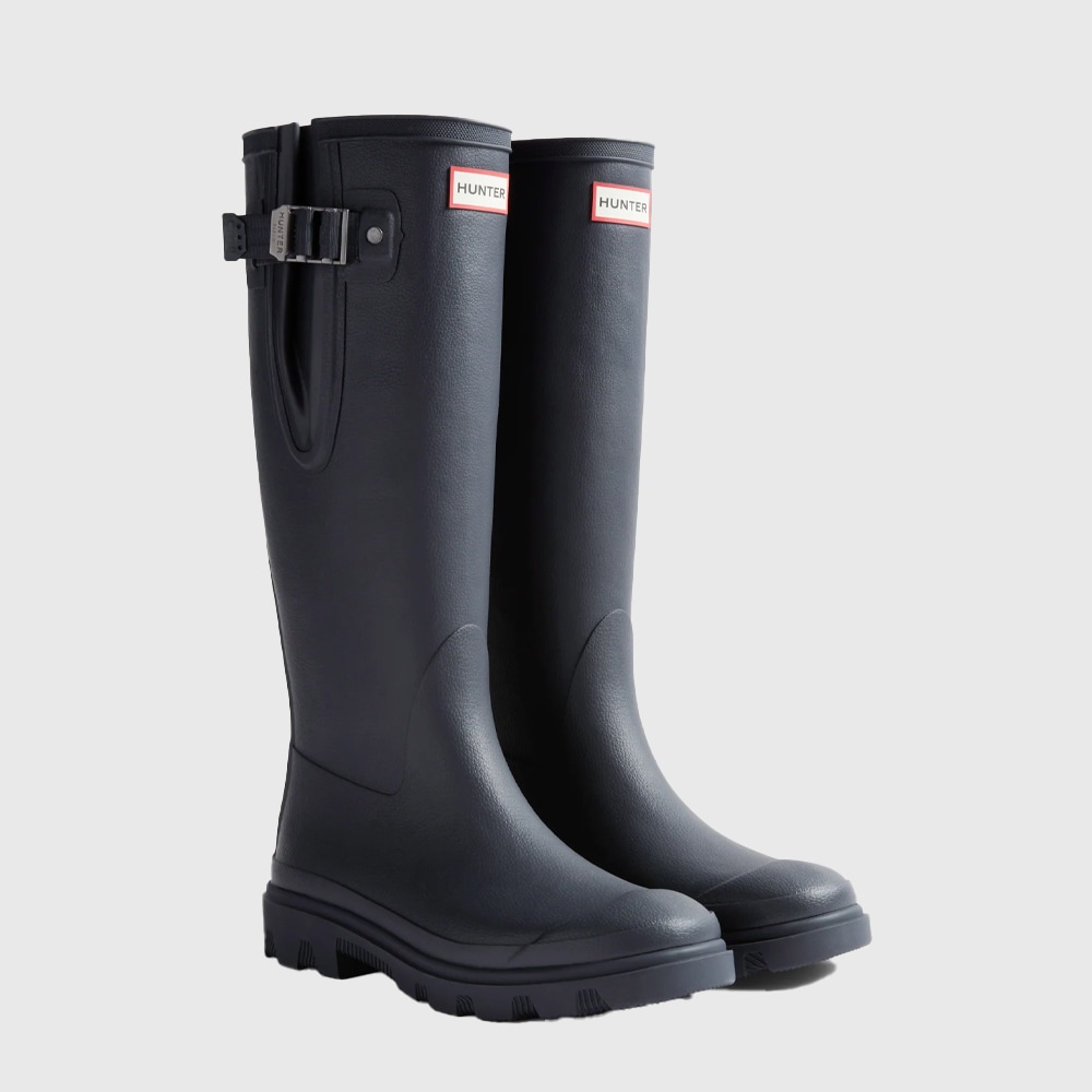 Unisex Downpour Adjustable Boot - Navy