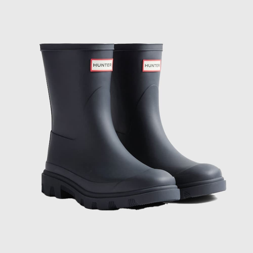 Unisex Downpour Short Boot - Navy