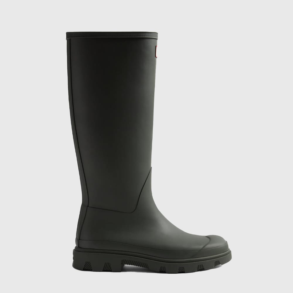 Unisex Downpour Tall Boot - Dark Olive