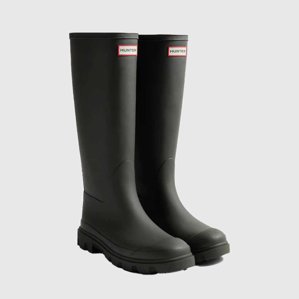 Unisex Downpour Tall Boot - Dark Olive