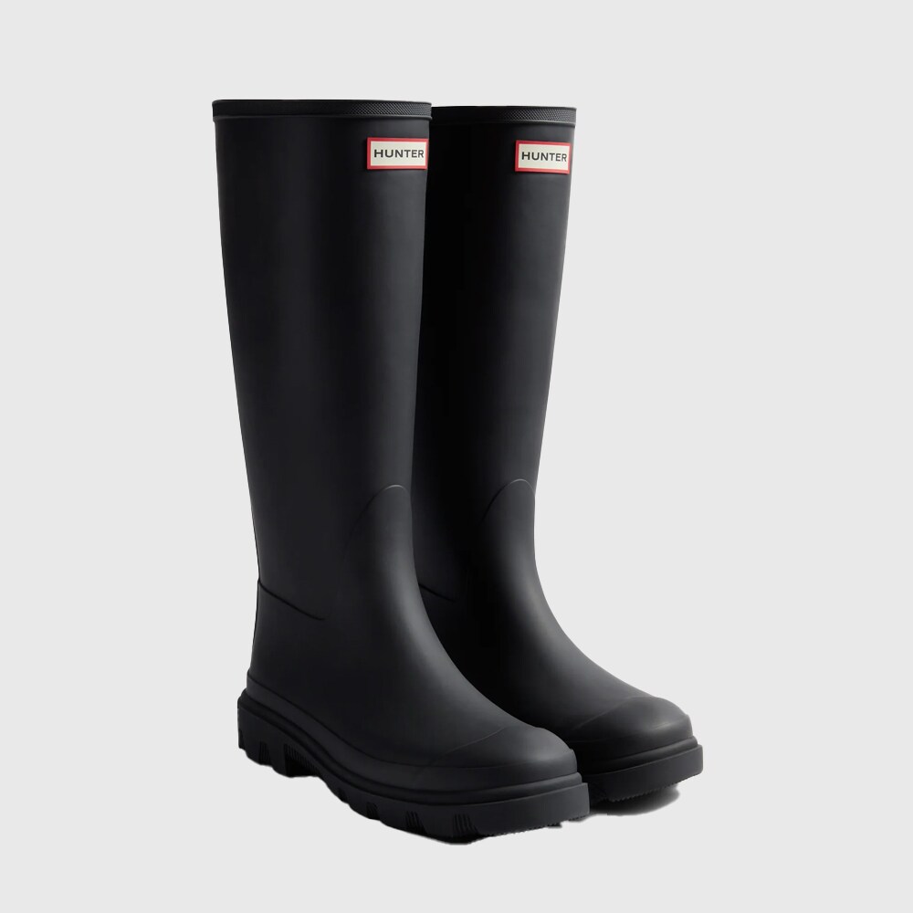 Unisex Downpour Tall Boot - Black