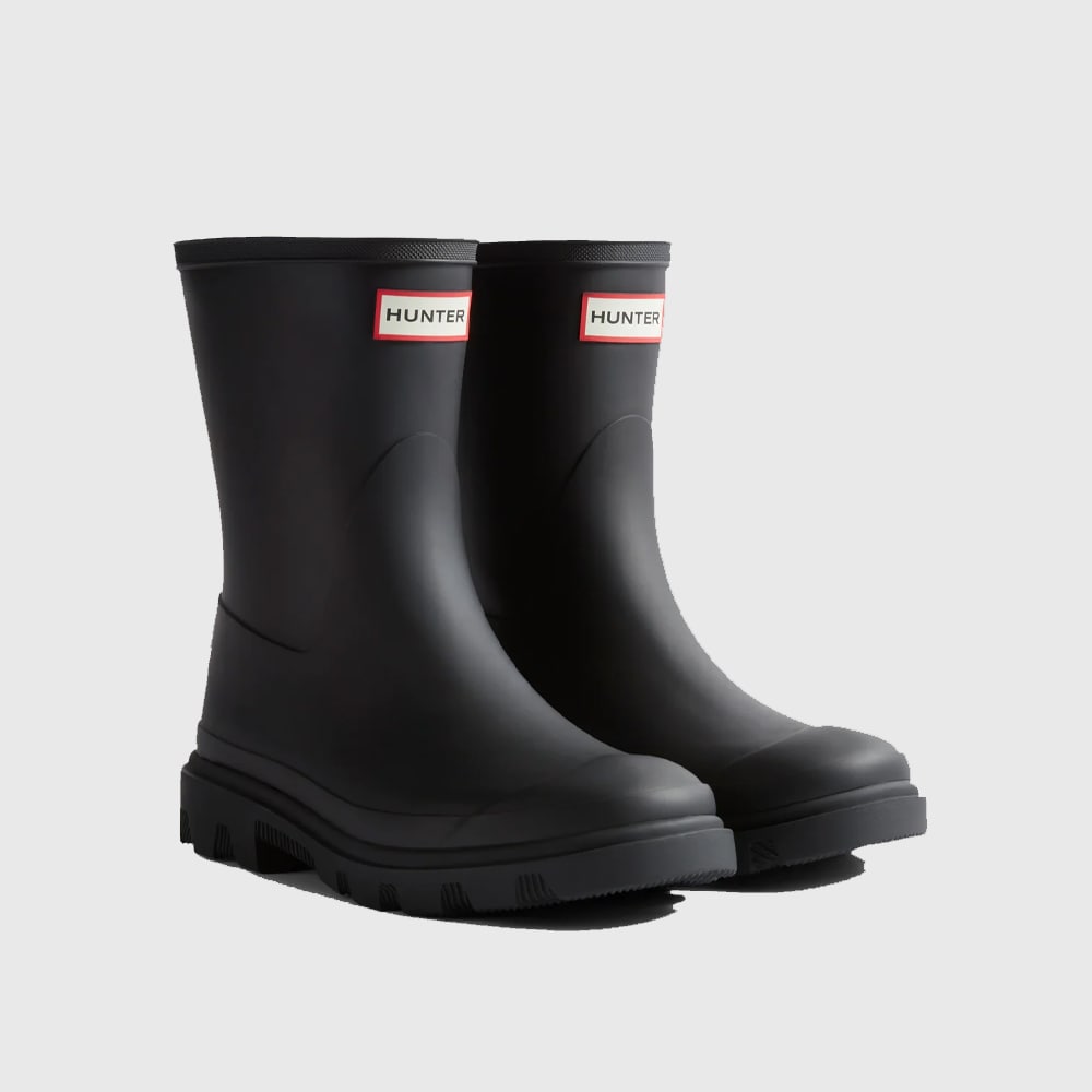 Unisex Downpour Short Boot - Black