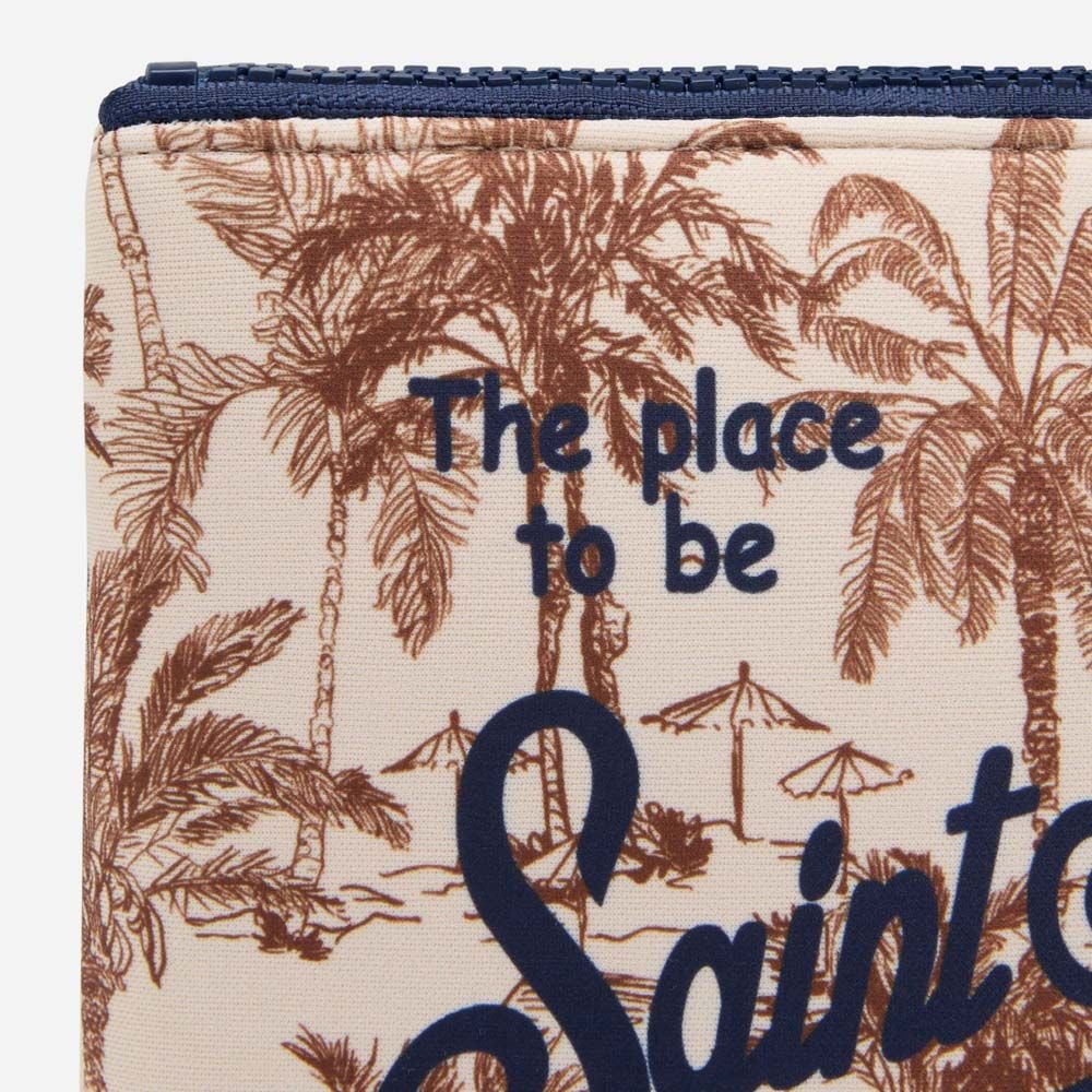 Aline Scuba Pochette - Beige