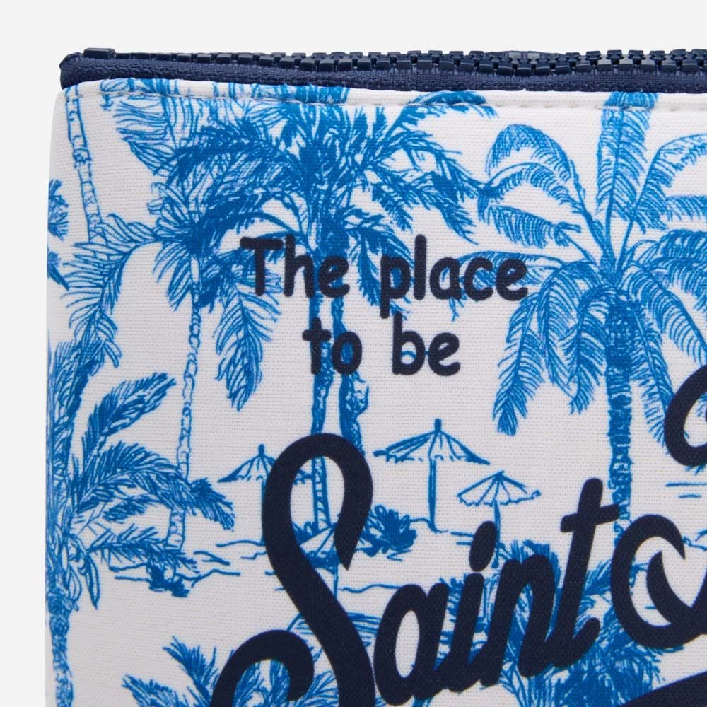 Aline Scuba Pochette - Blue
