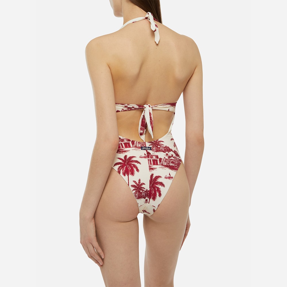 Marylin Swimsuit - Red St Barth Jouy