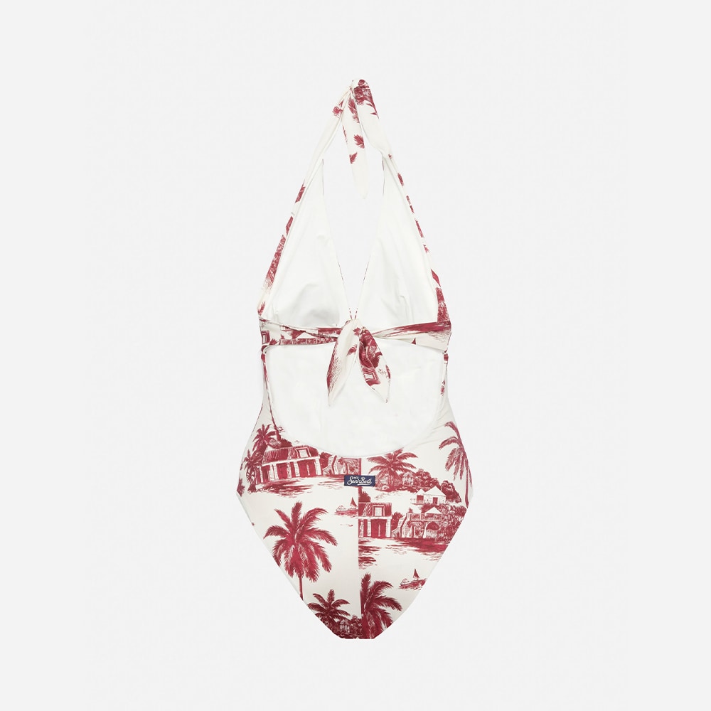 Marylin Swimsuit - Red St Barth Jouy