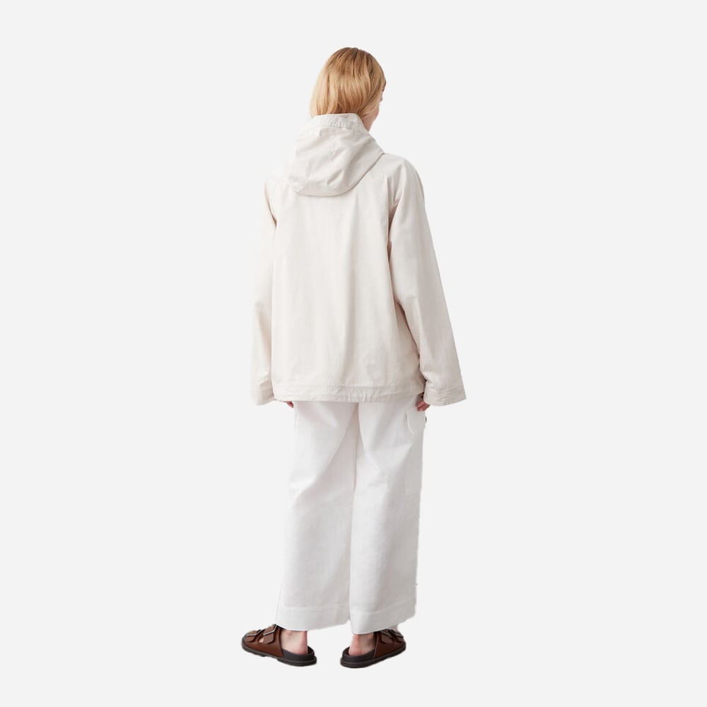 Cotton Oversized Jacket - Beige
