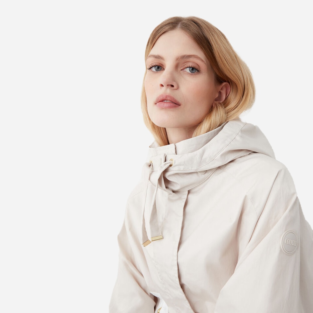 Cotton Oversized Jacket - Beige