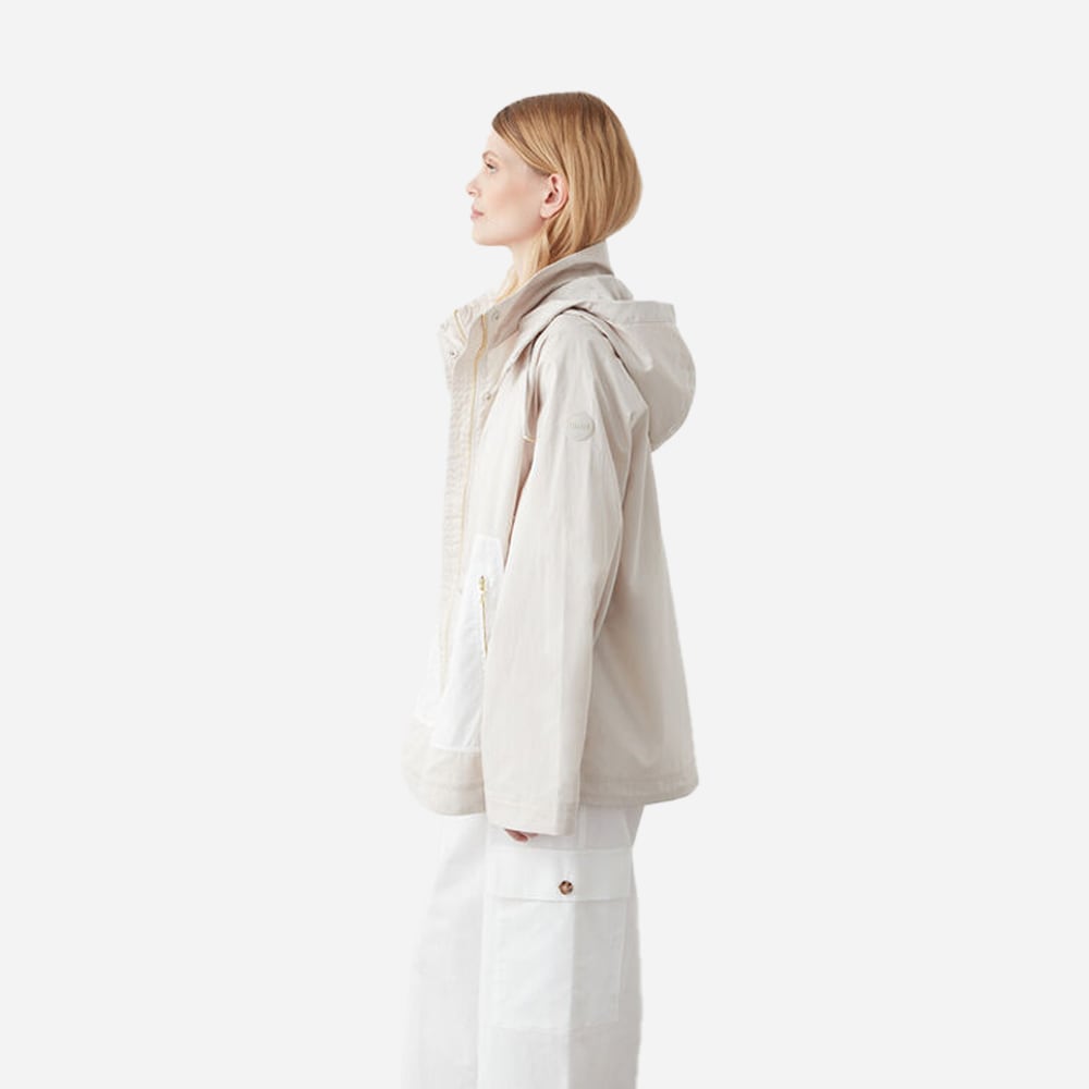 Cotton Oversized Jacket - Beige