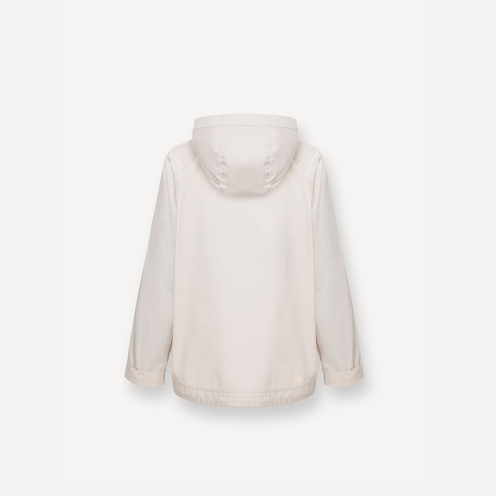 Cotton Oversized Jacket - Beige
