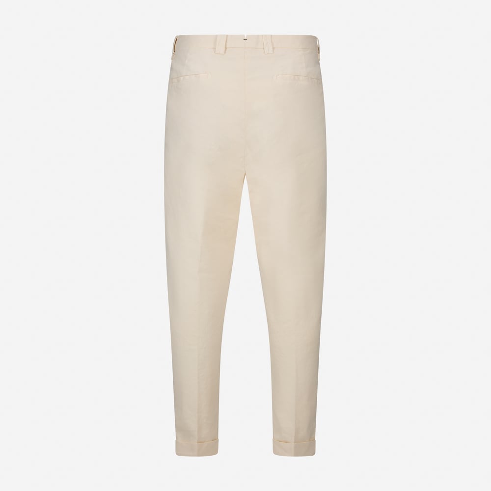 Chiaia Long Linen-Cotton - Ecru