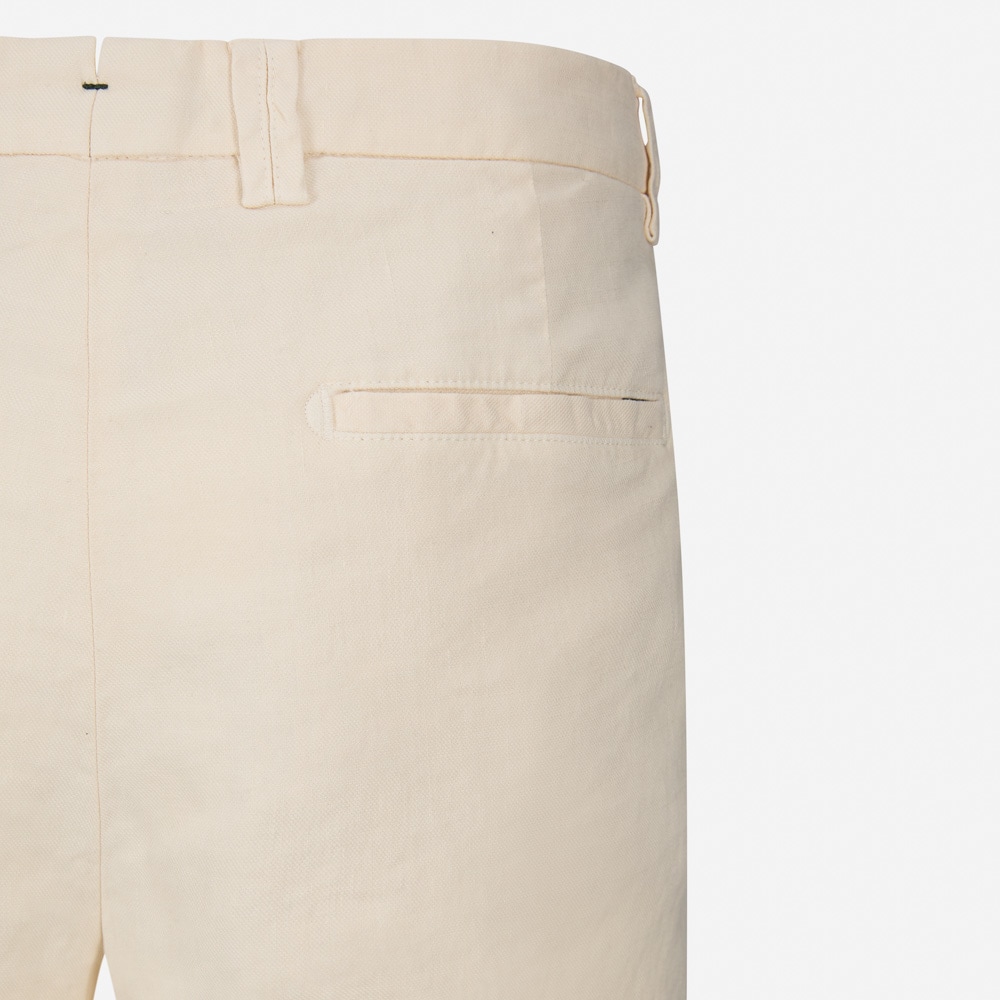 Chiaia Long Linen-Cotton - Ecru