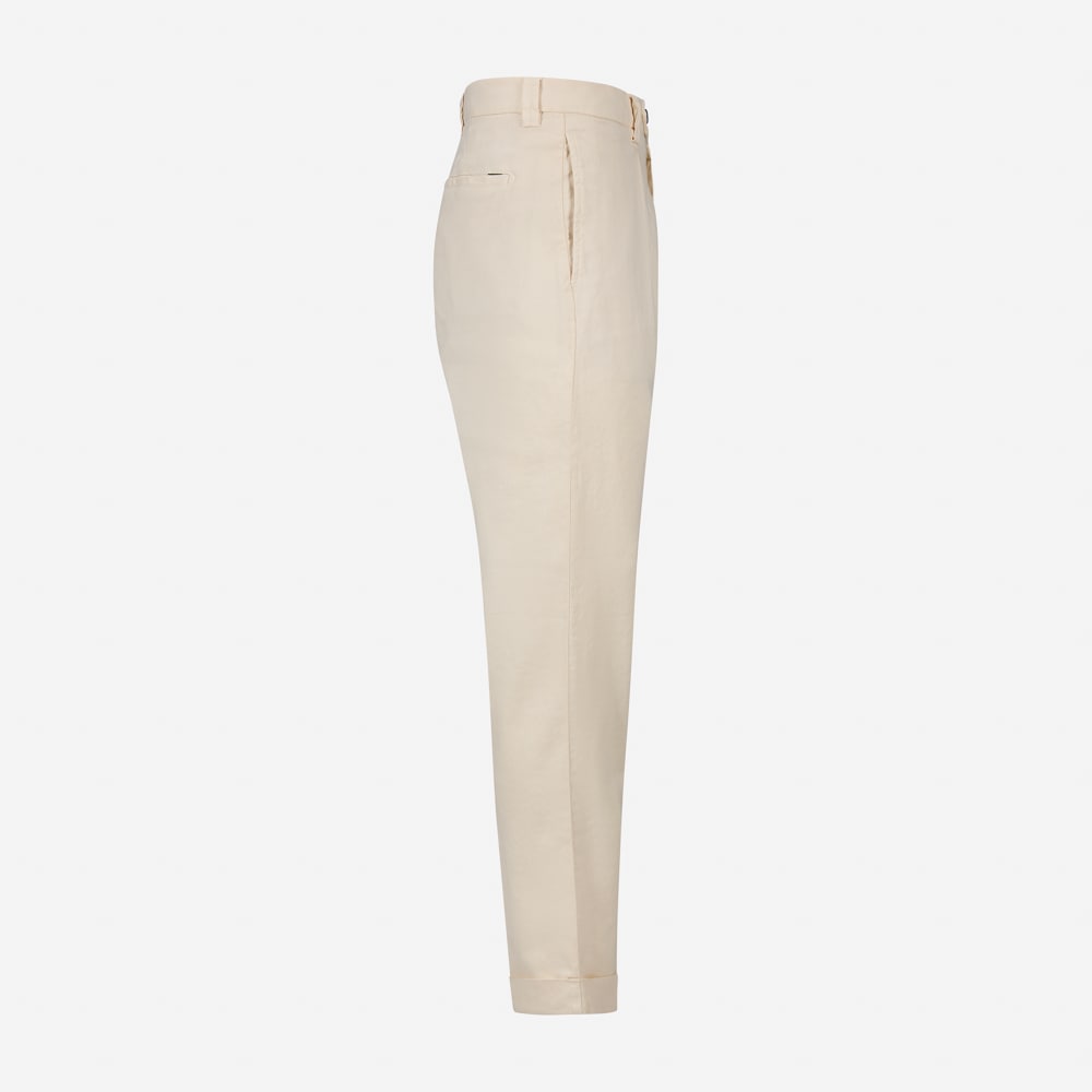 Chiaia Long Linen-Cotton - Ecru