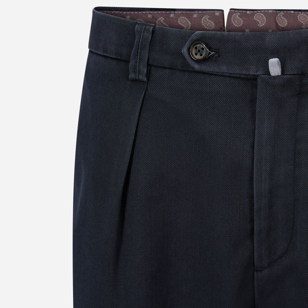 Chiaia Long Washed Wool - Navy
