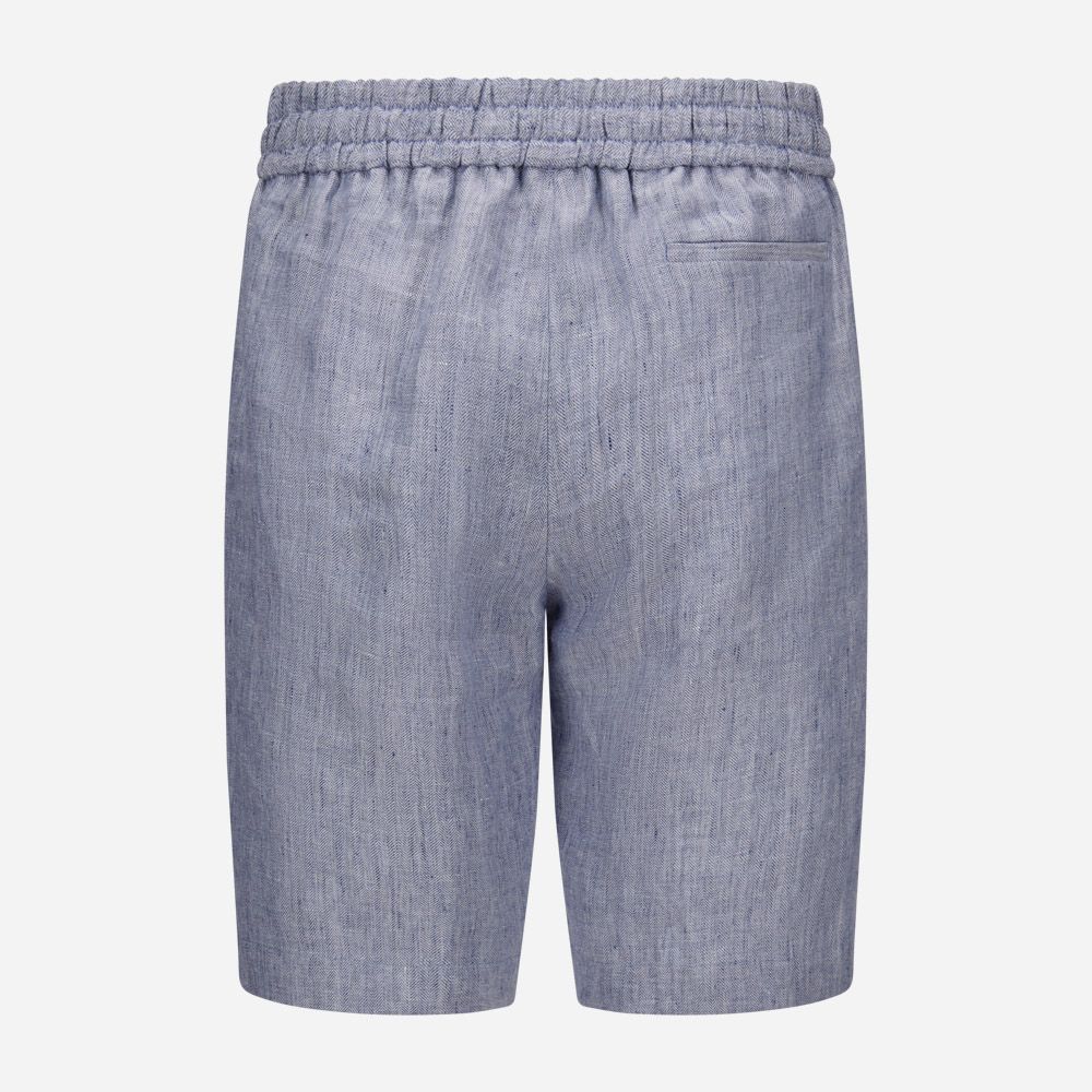 Spiaggia Short Bermuda - Lt Violet Herringbone