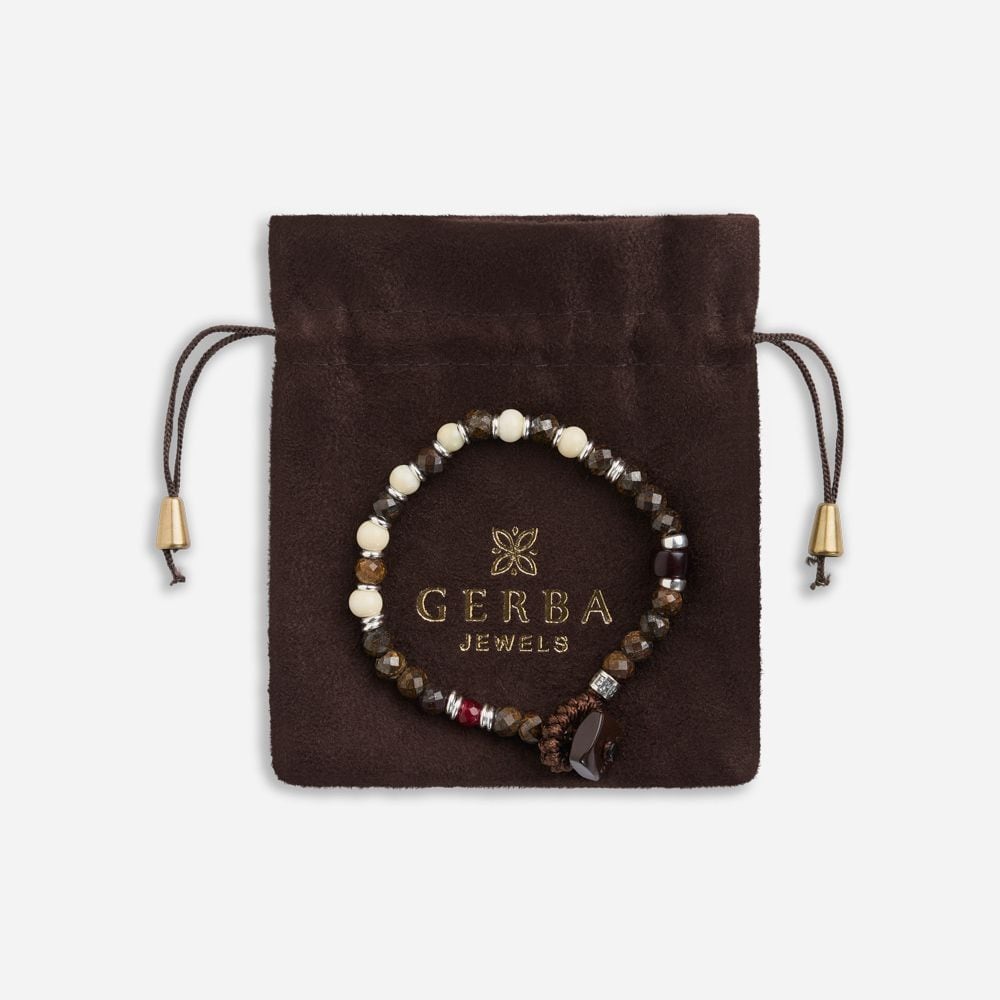Bracelet 8mm - Winter Brown