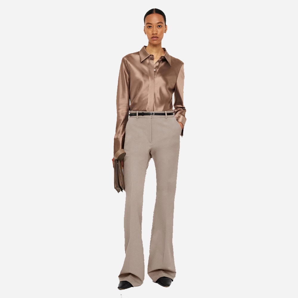 Tafira Gabardine Stretch Trousers - Escargot