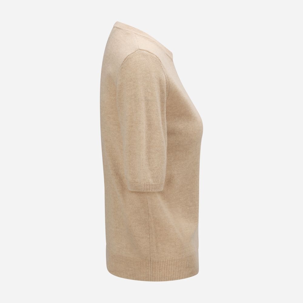 Marthe Tee Cashmere Blend - Beige