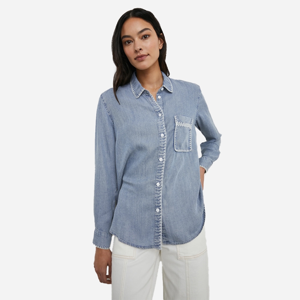 Saya Shirt - Medium Cloud Wash