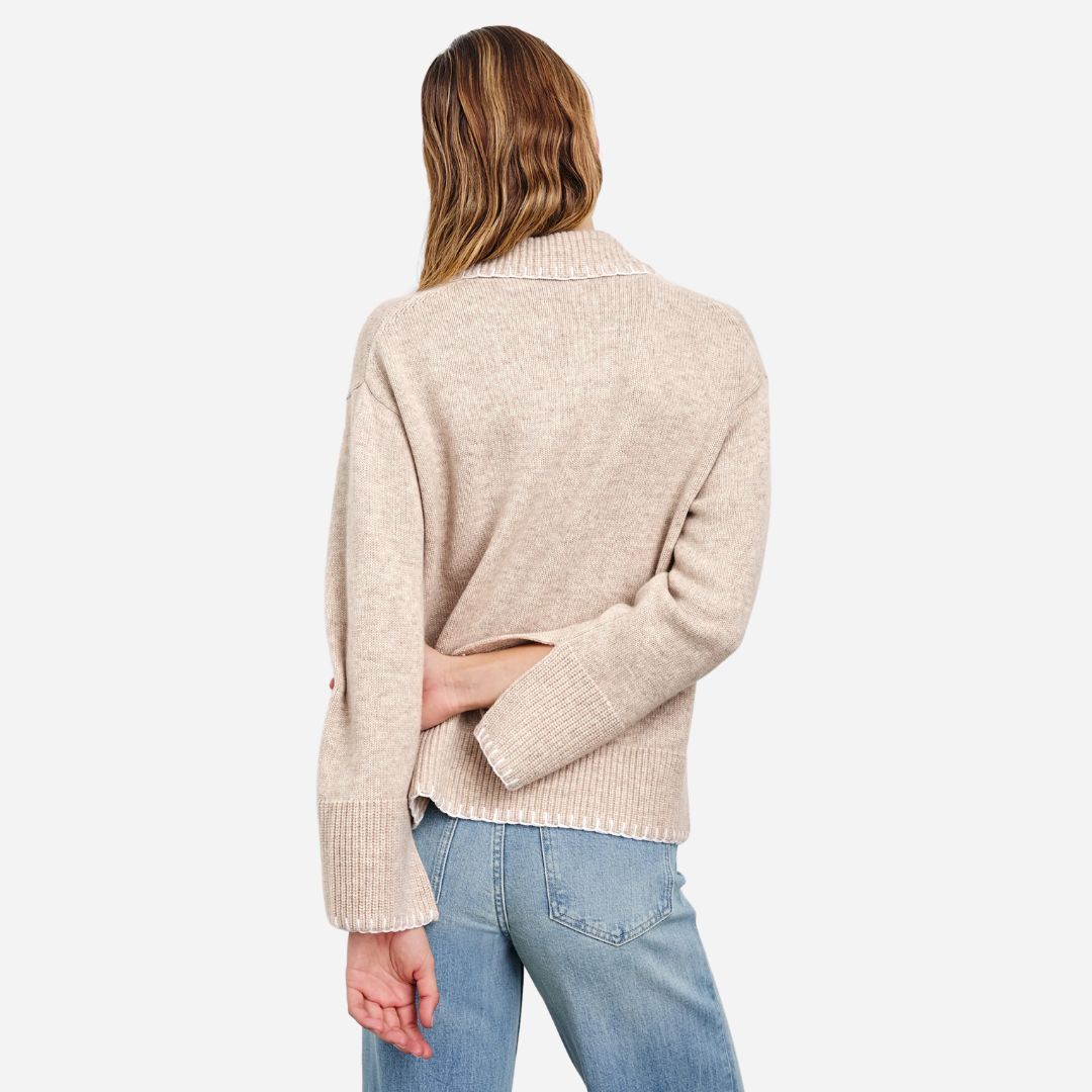Athena Sweater - Oat