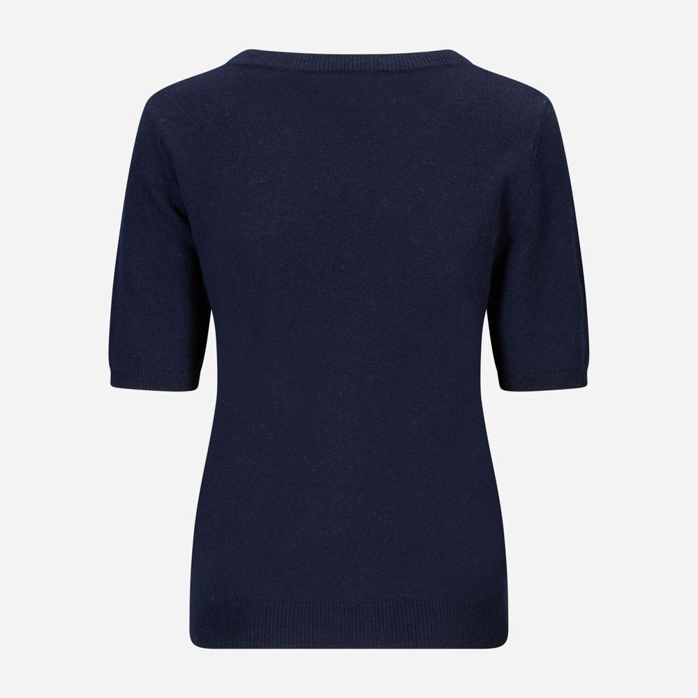Marthe Tee Cashmere Blend - Navy