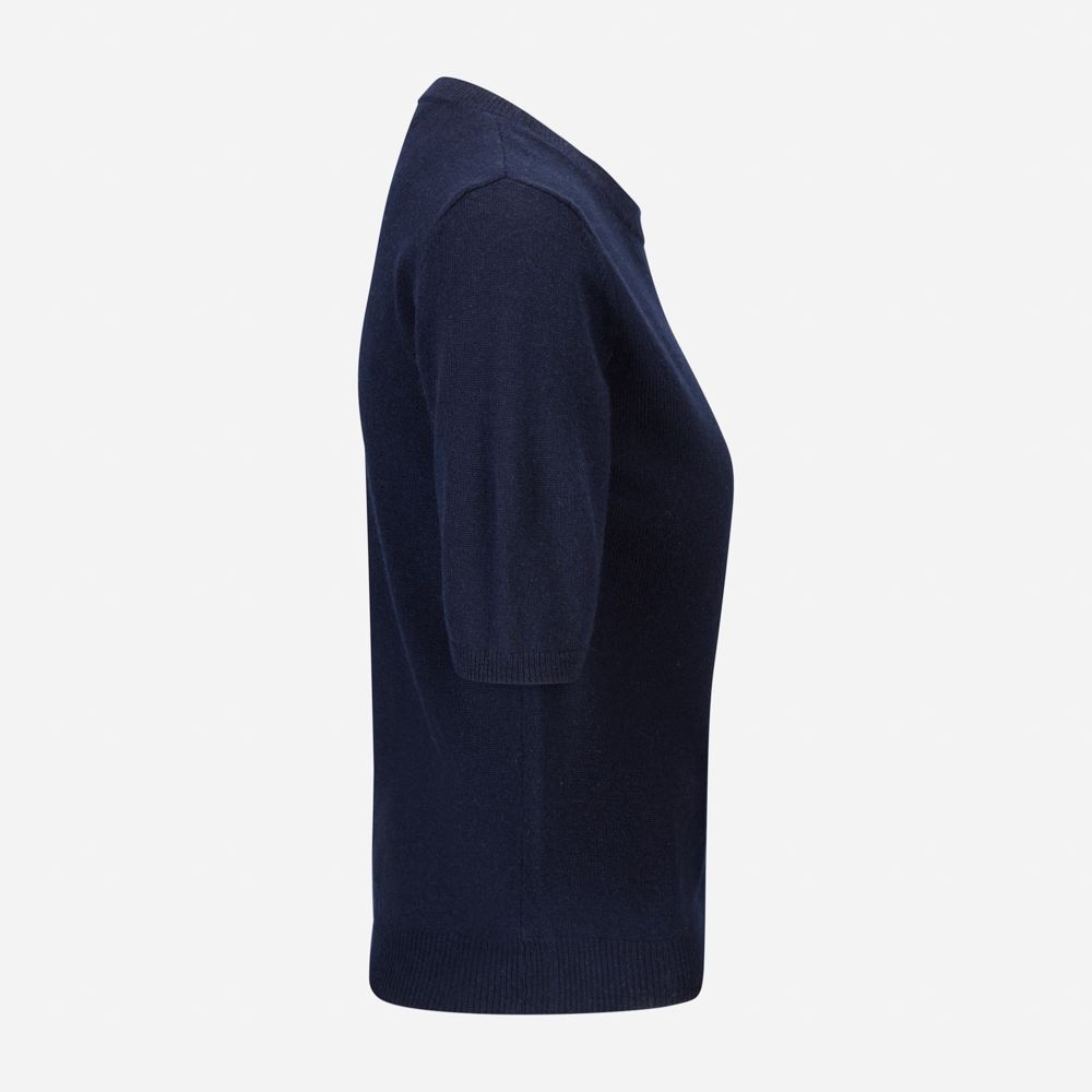 Marthe Tee Cashmere Blend - Navy