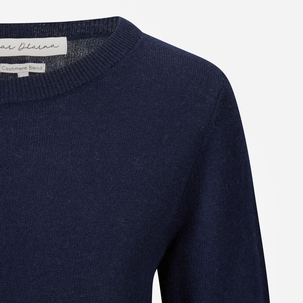Marthe Tee Cashmere Blend - Navy