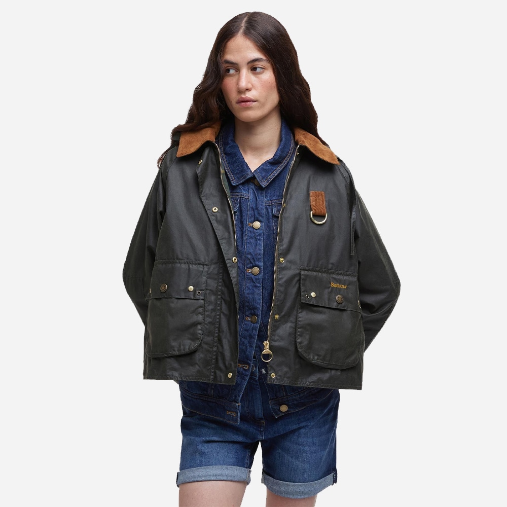 Erma Waxed Jacket - Olive