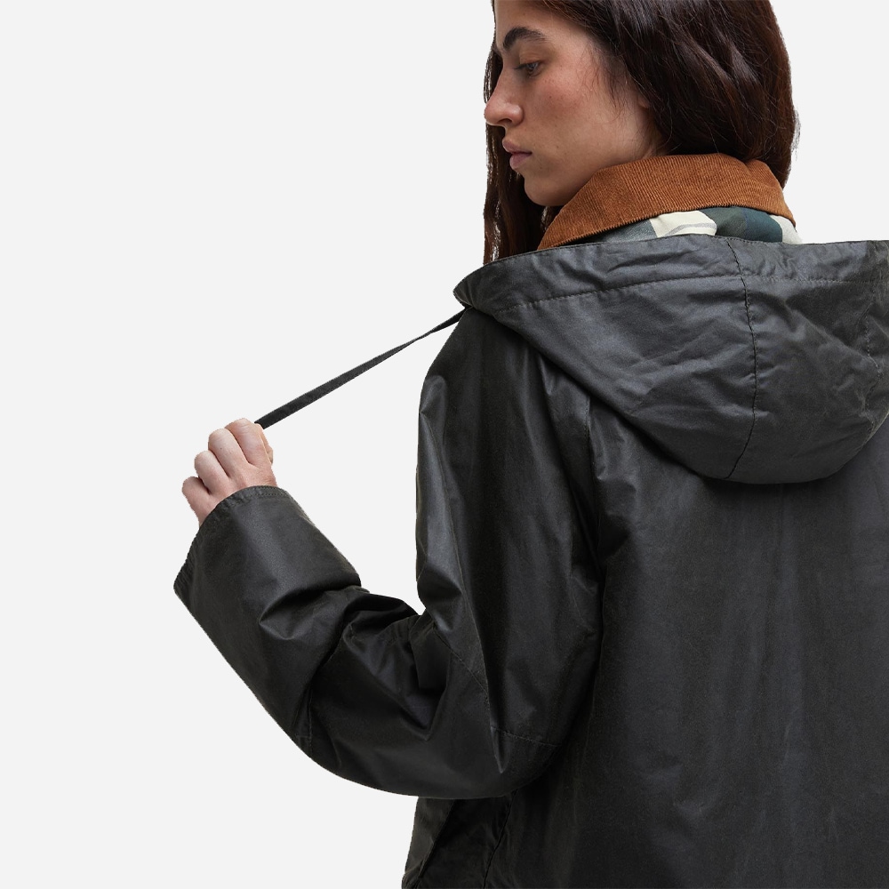 Erma Waxed Jacket - Olive