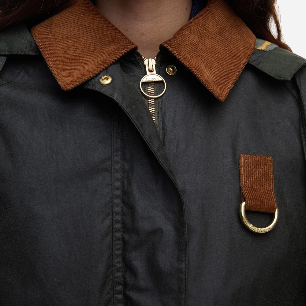 Erma Waxed Jacket - Olive