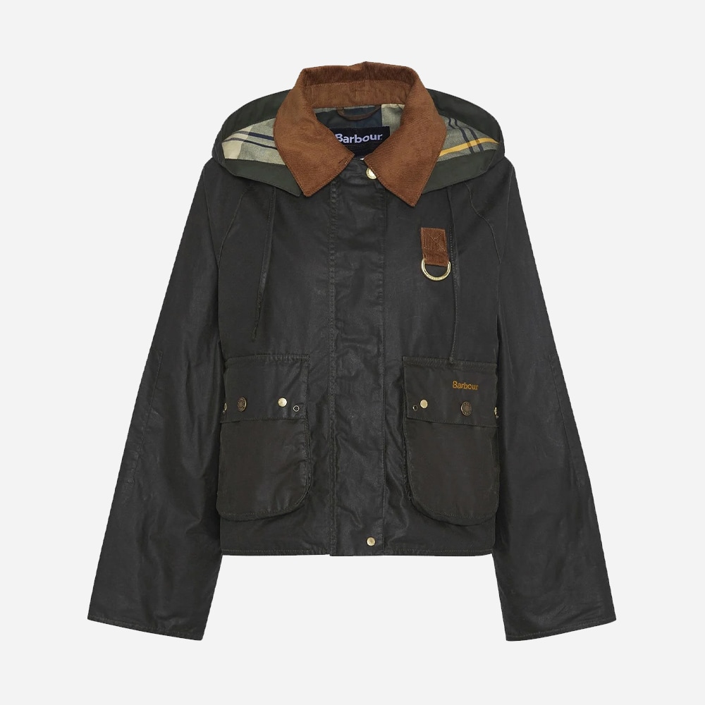 Erma Waxed Jacket - Olive