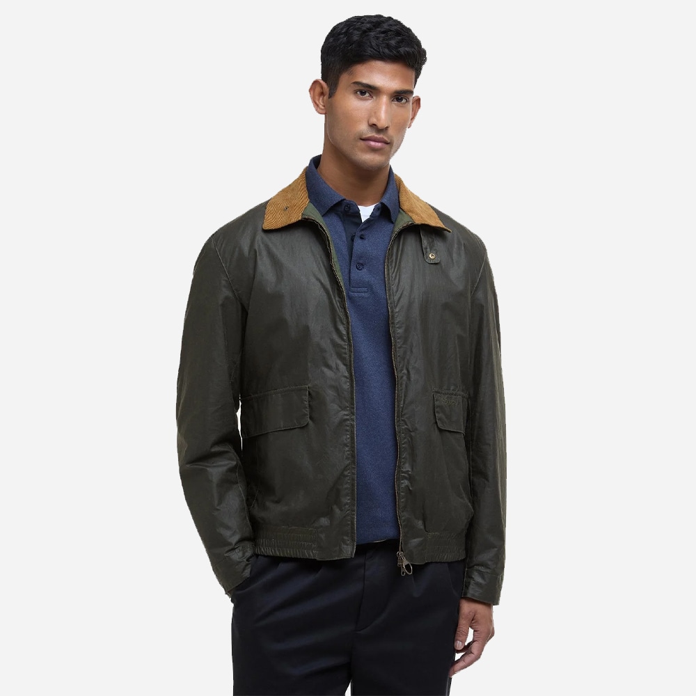 Newbury Waxed Jacket - Archive Olive
