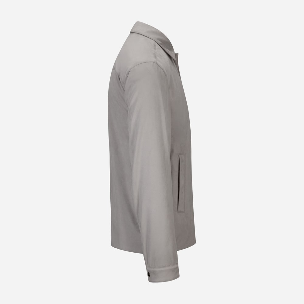 Alcantara Overshirt - Grigio Caldo