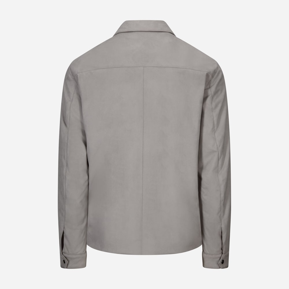 Alcantara Overshirt - Grigio Caldo